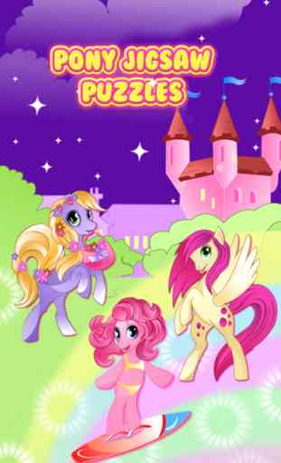 Pony Games for Girls My little Jigsaw Pony Puzzles 1