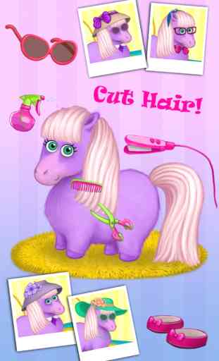 Pony Sisters in Hair Salon - Horse Hairstyle Makeover Magic 4