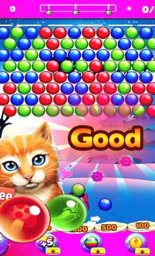 Pop Cat Bubble Shooter Jelly Mania 4