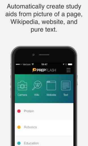 PrepFlash - Automatically Create Flashcards 1