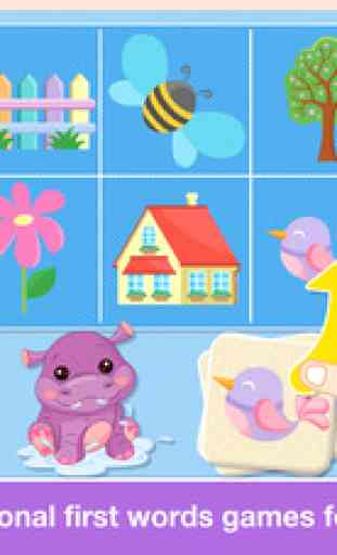Preschool First Words Toddlers Learning Games Free 1