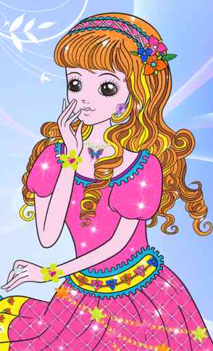 Princess Coloring book for Kids & Adults! FREE! 3