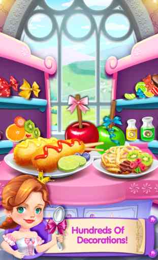 Princess Fair Food Maker - Crazy Kitchen Cooking Game 2