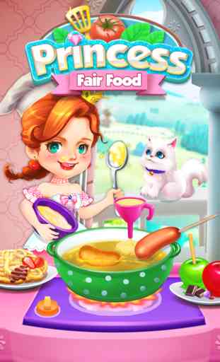 Princess Fair Food Maker - Crazy Kitchen Cooking Game 4