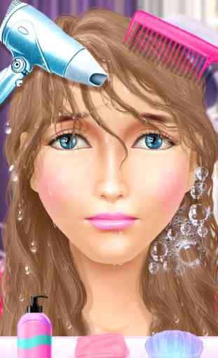 Princess HAIR Salon - Beauty Makeover! 1