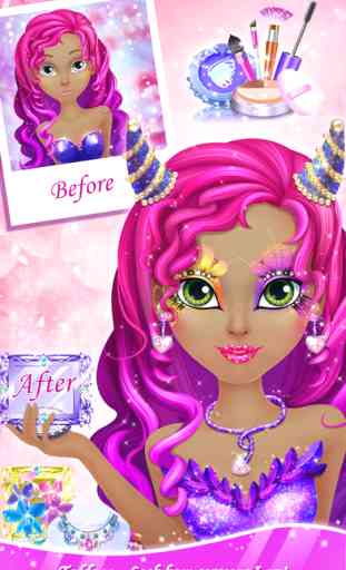 Princess Makeup Party - Girls Makeup, Dressup and Makeover Games 4