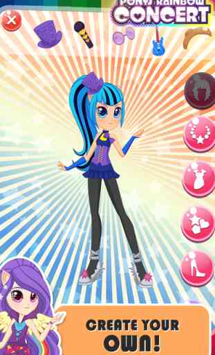 Princess Pony - For Equestria Girls dress-up games 3