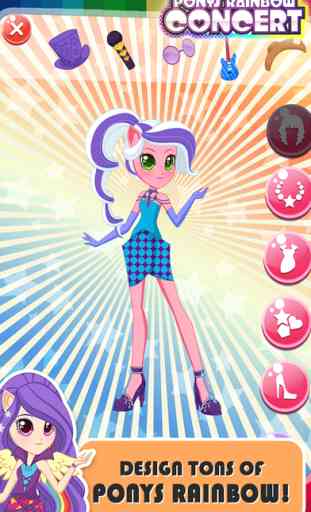 Princess Pony - For Equestria Girls dress-up games 4