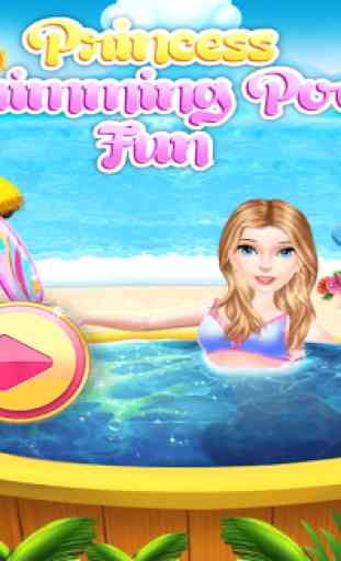 Princess Swimming Pool Fun 1