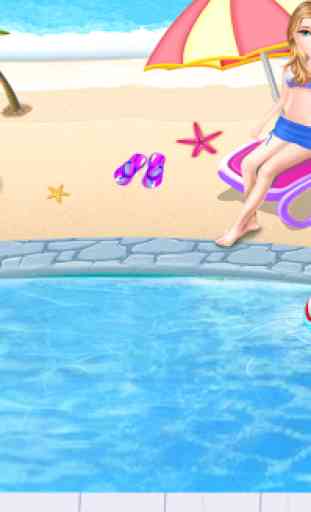 Princess Swimming Pool Fun 3