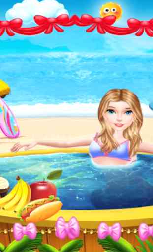Princess Swimming Pool Fun 4