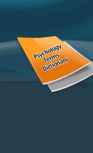 Psychology Terms Dictionary 2