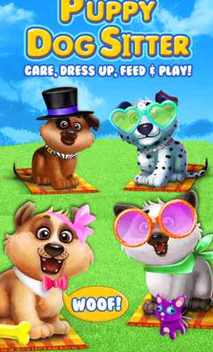 Puppy Dog Sitter - Dress Up & Care, Feed & Play! 1