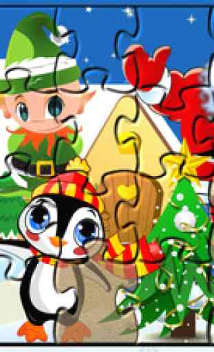 Puzzle for Santa claus: Christmas games for kids 4