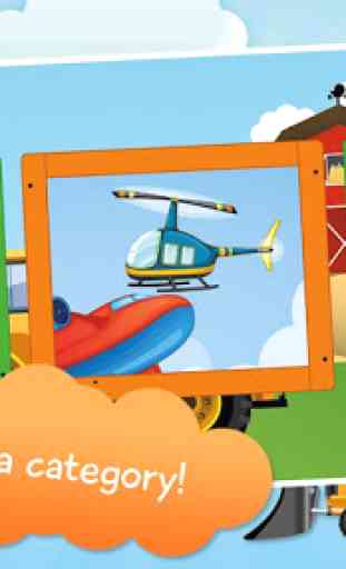 Vehicles Puzzles for Toddlers 2