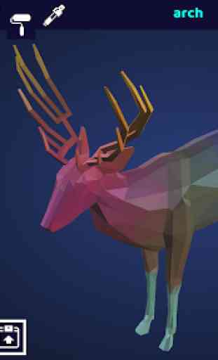 3D Low Poly Coloring - Animals 1