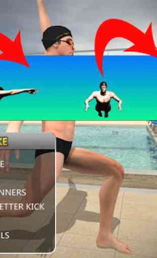 3D Pro Swimming Teacher : Learn how to swim 3