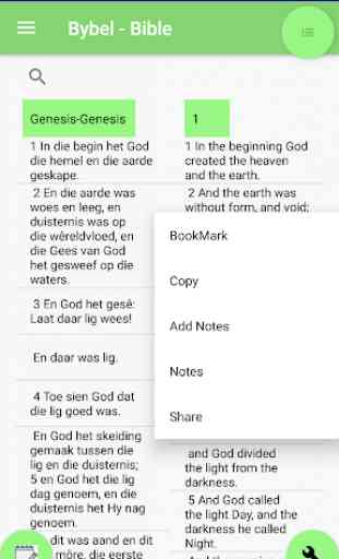 Afrikaans Bible English Bible Parallel 3