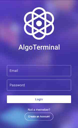 ALGO Terminal - Mobile Based Robot Trading Tool 1