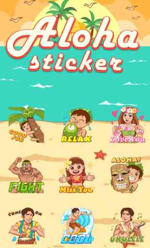 Aloha Summer Sticker for Snapchat 2