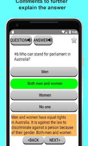 Australian Citizenship Test 2020 4