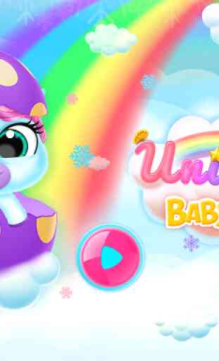 Baby Unicorn Pet Nursery - Care and Dress up 1