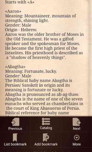 Bible Names with Meaning 2