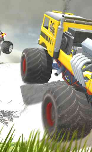 Big Truck Simulator Hill Driving: Monster Truck 3D 3