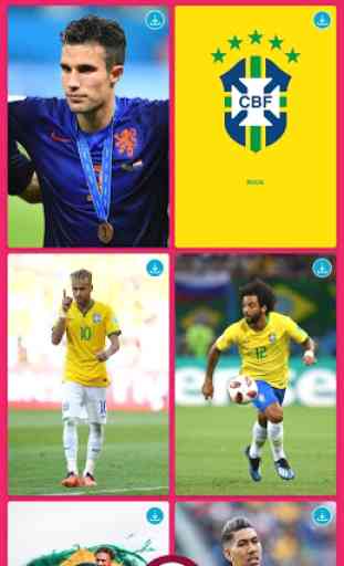Brazil Football Team Wallpaper HD 1