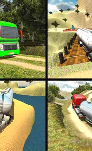 Cargo Oil Tanker Simulator - Offroad Truck Racing 4