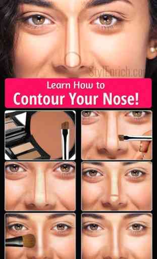 Contouring Nose Makeup Tutorials 1