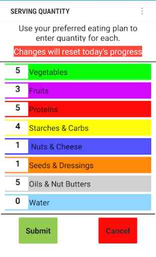 Daily Nutrition Intake Tracker 3
