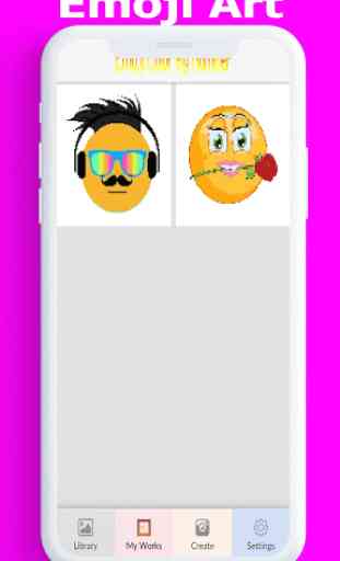 Emoji Color By Number, emojis face game, emoji art 2