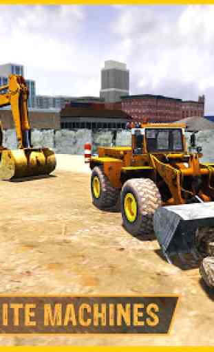 Heavy Duty Road Construction Machine:Excavator sim 2