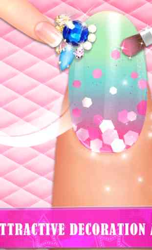 Henna's Nail Beauty SPA Salon - Games for Girls 4