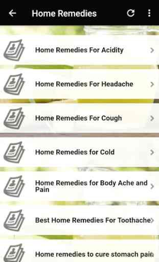 Home Remedies and Natural Cures Offline 3