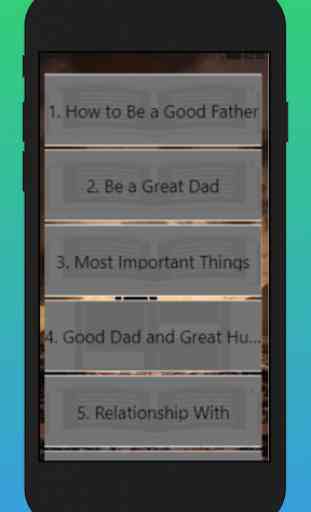 How to be a good dad 1