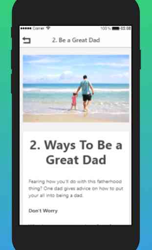 How to be a good dad 2