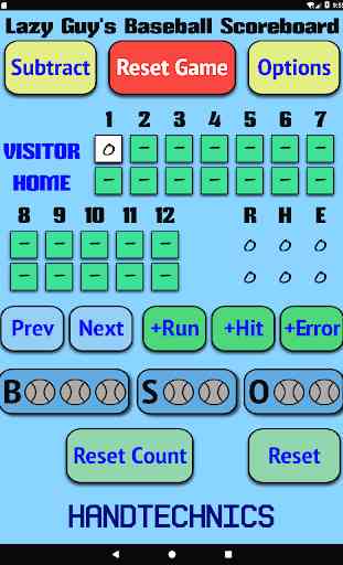Lazy Guy's Baseball Scoreboard 3