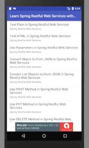 Learn Spring Restful Web Services with Real Apps 1