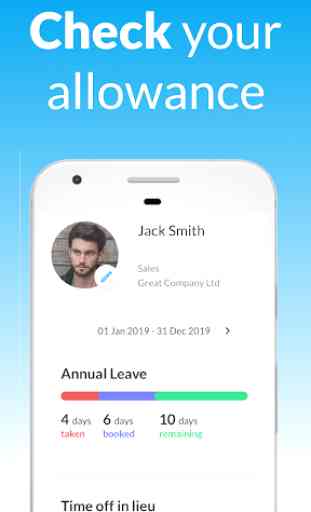 Leave Dates - Leave and Absence Planner 2