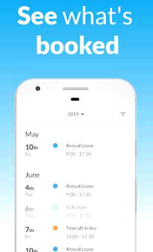 Leave Dates - Leave and Absence Planner 4