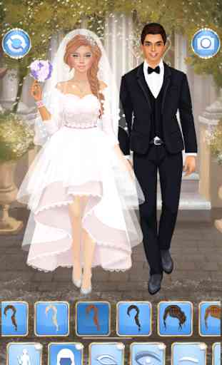 Luxury Wedding: Glam Dress Up & Makeup 2