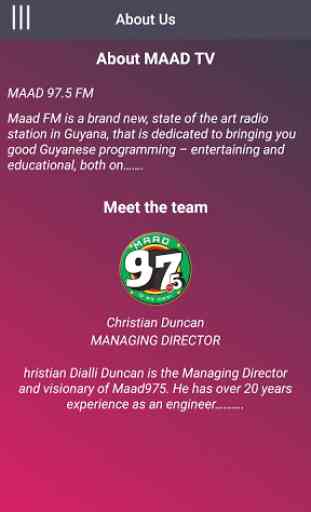 MAAD 97.5FM GUYANA 4