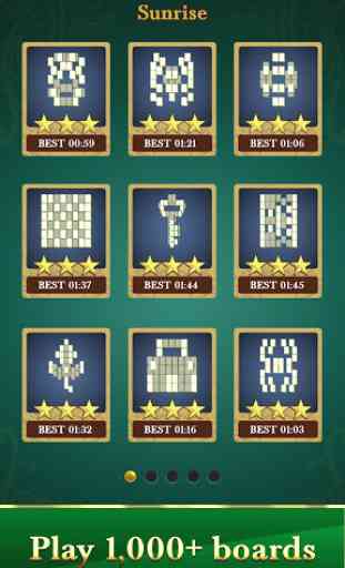 Mahjong Classic: Tile matching solitaire 3