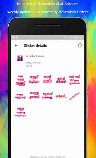 Malayalam Stickers Ottippo- Latest Chat WAStickers 3