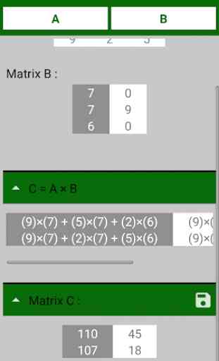 Matrix Calculator - Gaussian Elimination - Cramer 2