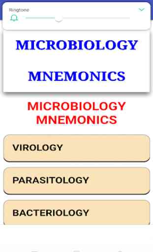 Microbiology Mnemonics 2