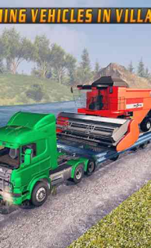 Modern Farming Machines Transporter Truck 1