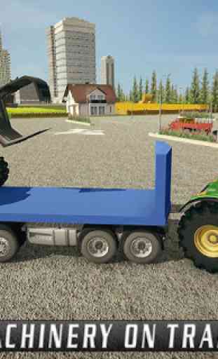 Modern Farming Machines Transporter Truck 3